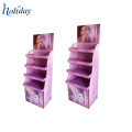 Hot Sale New Design Corrugated Cardboard Cosmetic Display Stand,Pop Up Cardboard Display Stand For Toothpaste